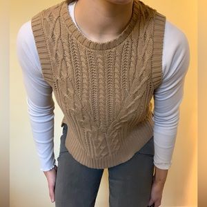 Rachel Zoe cropped Sweater in brown